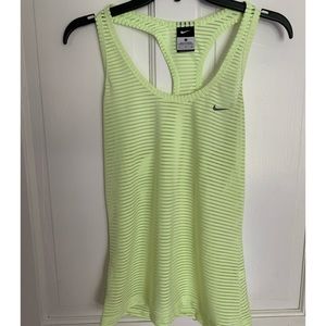 neon Nike tank top!